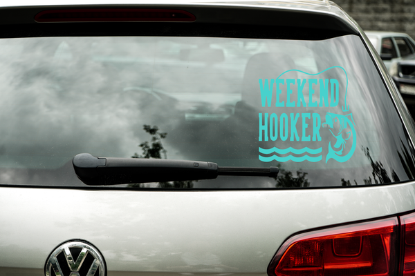 Car Decal/ Weekend Hooker